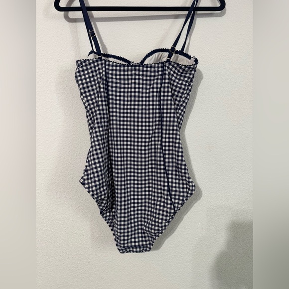 KATE SPADE BUNNY GINGHAM ONE PIECE SWIMSUIT - Picture 4 of 7
